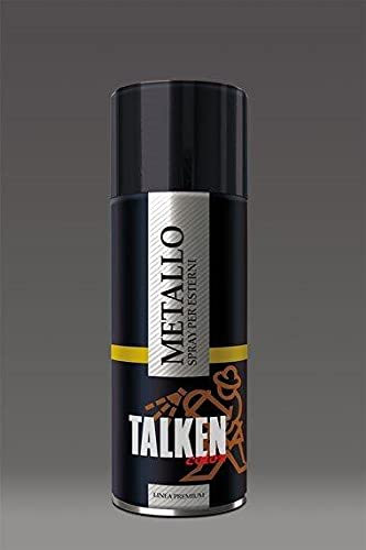 Talken Color Metallo Spray per esterni. Vernice ad alto contenuto di metalli. Effetto metallo metallico resistente