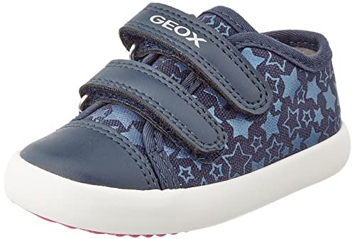 Geox Baby - Mädchen B Gisli Girl Sneakers, Navy, 22 EU
