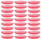 YARNOW 32Pcs Retro Stil Fast- Food Korb Oval Kunststoff Restaurant Korb Brot Burger Frites Fach Platter für Party Picknick Grill