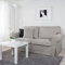 Dagra Bezug für EKTORP 2er-Sofa (Schlafsofa altes Modell) (Medium Gray A16)