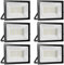 bapro 6x Projecteur LED d'extérieur 20W, 12V DC Projecteur LED, 3000K IP65 Projecteur LED étanche, Projecteur LED d'extérieur pour jardin, cour, terrasse, garage