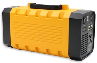 WILLQ Estación de energía portátil Capacidad de 500W-1000W con generador Solar (Panel Solar no Incluido) para Respaldo en el hogar/Emergencia/Camping al Aire Libre 220V