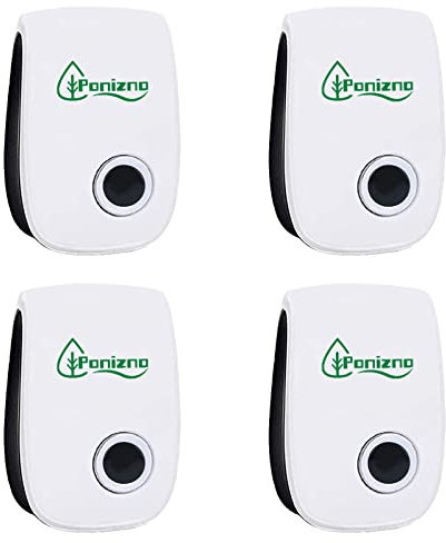 Repellente Ultrasuoni per Zanzara Professionale, 6 Pack Repellente Ultrasuoni Elettrico, Dispositivo Anti Parassiti Ampio Raggio, Contro Zanzare, Ratti, Scarafaggi, Ragni, Topi