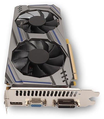 Scheda Grafica, GTX550Ti GF116 8GB 128BIT GDDR5 PCI Express2.0 3400MHZ Risoluzione 2560x1600, VGA, DVI 192SP Dual Fan PC Computer Scheda Grafica di Gioco Discreta (GTX550Ti 8GB)