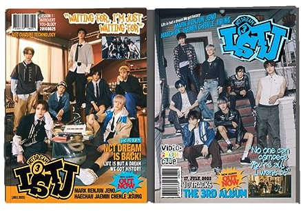 NCT Dream – ISTJ 3rd Album Photobook Ver + gefaltetes Poster [zufällige Version]