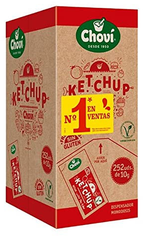 Chovi Ketchup Monodosis Caja - 252 Sobres