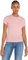 Tommy Jeans Donna T-Shirt Maniche Corte Slim Logo Scollo Rotondo, Rosa (Ballet Pink), XXS