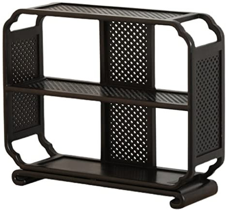 FEELIN Stool for Plant Simple Tea Set Bonsai Stand Decoration Teapot Teacup Decoration Display Stand Home Display Rack Display Pedestals (Color : A)