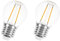LHW-Licht LED-Leuchtmittel 2er Set Tropfen 2W = 25W 250 Lumen E27 klar 2700K warmweiß