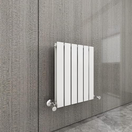 mcc direct Vertical Radiator Double Flat Panel 600x408mm Designer Vertical Radiator(White)