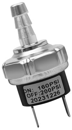 ULZOZN Micro Pressure Switch Fit for DeWalt D55168 160/200 PSI Air Compressor Replace N003990