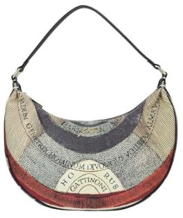 Gattinoni Borsa A Spalla Medium Hobo Classic Planetarium Planetarium BIGPL8169WPQ Nero