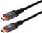 Monoprice 8K Certified Ultra High Speed HDMI Cable - 25 Feet - Black | Braided - HDMI 2.1, 8K@60Hz, 4k@120Hz, 48Gbps, HDR, VRR, CL3 in-Wall Rated