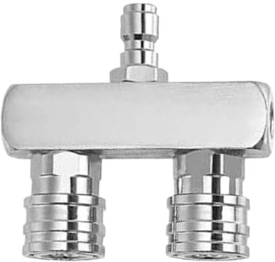 Doppel Turbodüse Hochdruckreiniger Adapter 2 in 1 Düse Hochdrucksprühdüse Motorrad Reinigungswerkzeug Autowaschdüse Hochdruckreiniger Zubehör Doppelreihige Düse