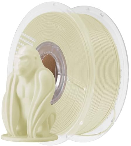 AzureFilm Original PLA Filament für 3D-Drucker, 1,75 mm, 1 kg Spule, einfach zu drucken, hohe Präzision, glatte Oberfläche, ideal für Prototypen (Glow in the dark, 1 kg)