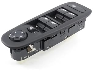 Control Ventana Lateral Interruptor Elevalunas Delantero Izquierdo para Peugeot 308 Y 408, Botón De Control De Ventana 98104592ZD, Accesorios para Coche. Botonera Elevaluna