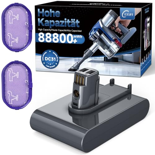 EGR Batteria di ricambio per aspirapolvere Dyson DC45 DC34 DC35 DC44 917083-01 tipo A (non per tipo B)