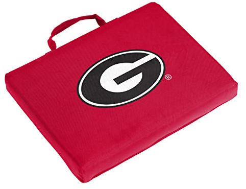 Logo Brands NCAA Georgia Bulldogs Unisex Adult Bleacher Stadium Cushion, One Size, Team Color