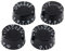 Gibson Gear PRSK-010 Speed Knobs, schwarz