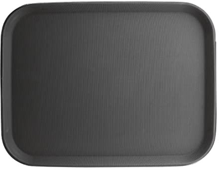 Kristallon C559 rectangular antideslizante Bandeja, plástico, negro