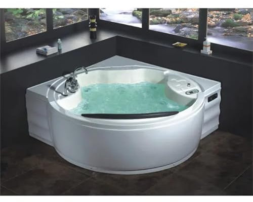 Bagno Italia baignoire de 180 x 180 Full Option avec cromoterapia 36 Jets Super accessoriata