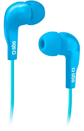 SBS S.p.a. TEINEARBL Stereo In-Ear Ohrhörer Jack 3,5 mm mit answer key für mobile phones blau