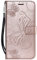 DENDICO Coque pour iPhone XS Max, Cuir Coque Magnétique Portefeuille Étui Housse avec Fonction de Support et Crédit Slot, TPU Coque de Protection pour iPhone XS Max - Or Rose