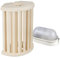 Kit d'éclairage de Sauna Abat-jour Sawo 915-VA de Tremble avec E27 IP54 Lampe de Sauna et Câble de Silicone 5m SiHF