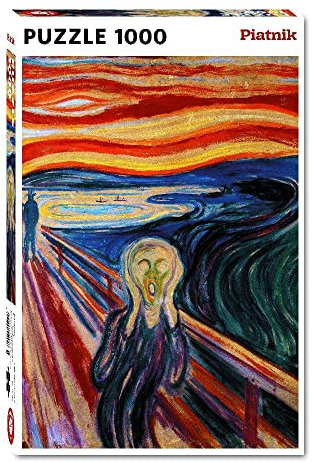 Piatnik 5529 - Edvard Munch - Der Schrei 1000 Teile Puzzle