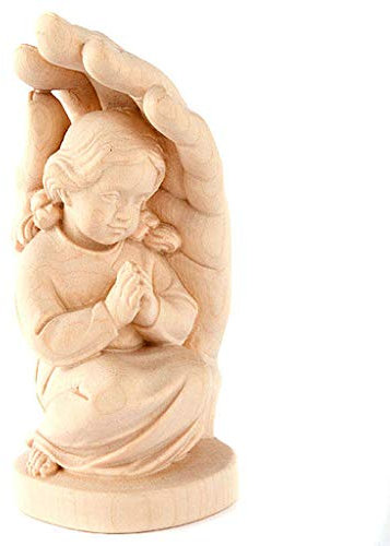 Hand Gottes mit Mädchen Holz