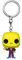 Funko Pop! Keychain: Disney The Nightmare Before Christmas - Blacklight - Jack Skellington - Mini-Figurine en Vinyle à Collectionner Porte-clés Fantaisie - Cadeau de Noël - Idée de Cadeau