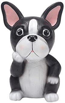 SagaSave 1 Stück Cartoon-Brillenhalter, niedlicher Hund, Brillenständer aus Kunstharz, Sonnenbrillen-Display in Tierform, Geschenk für Kinder, Freunde (Bulldogge)