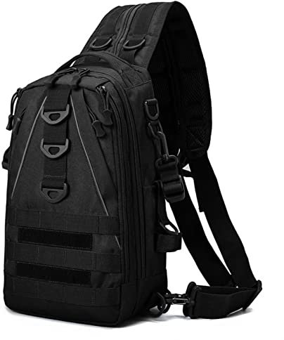 WMDSYGD Aufbewahrungstasche für Angelgeräte Outdoor Angeln Tasche Angelausrüstung Rucksack Fisch-Köder-Linie Kasten-Speicher-Wasserdicht Klettern Wandern Crossbody Schulter Kasten Tasche Rutentaschen