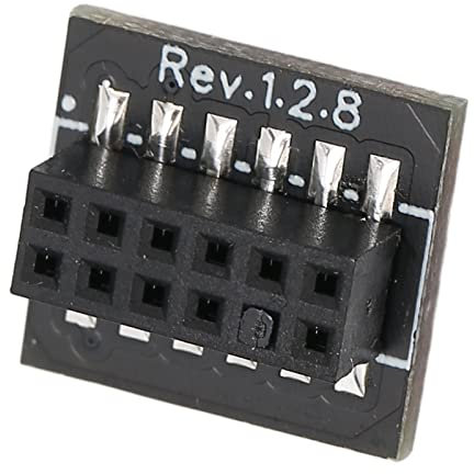 TPM-2.0-Modul, 12-poliges SPI-Modul Breite Kompatibilität 12-polig für PC für Mainboard für Computer