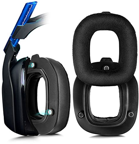 XBERSTAR Ersatz-Ohrpolster für Astro A50 GEN3 Headset – A50 Zubehör/Ohrpolster/Ohrmuscheln (Leder und Flanell-Ohrpolster)