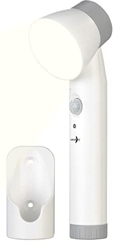 Lunartec Multifunktionsleuchte: 3in1-Multifunktions-Leuchte & Nachtlicht mit Akku, 100 lm, PIR-Sensor (Nachtlicht mit Taschenlampe, Arbeits-Leuchte, Lampen Bewegungsmelder)