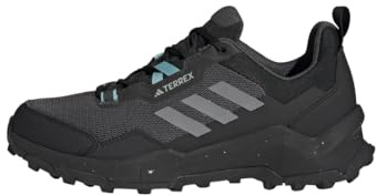adidas Women's Terrex AX4 Hiking Shoes, Core Black / Grey Three / Mint Ton, 4 UK
