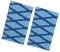 Shanrya Griffband für Tischtennisschläger, Griffband für Tischtennisschläger, 2 Stück, Wärmeschrumpfbar, rutschfest, für Sport (Blau)