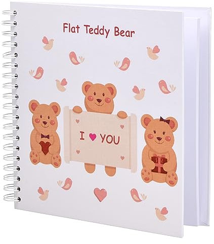 Mein Erstes Jahr Babyalbum Baby Buch zum Eintragen, Hardcover Babybuch Erinnerungsbuch Kinderalbum Jungen von der Geburt bis zur Einschulung im Tagebuch Festhalten, 25.4*25.4cm