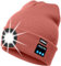 ATNKE LED beleuchtete Bluetooth Beanie Kappe, wiederaufladbare USB-Musikalische Laufmütze mit extrem hellem 4 LED Licht wasserdichte Lampe für das Skifahren/Bean Paste Powder