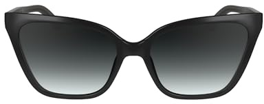 Calvin Klein Unisex CK24507S Sunglasses, 001 Black, 57