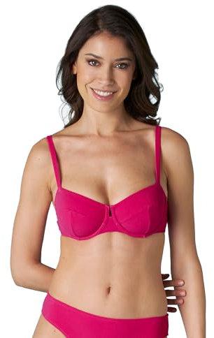 Lovable Bikini Reggiseno Ferretto Spongy Donna, Fucsia, 85D