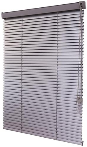 NIANXINN Jalousie Aluminium Silber,Jalousien Innen Ohne Bohren Lamellen-Rollo für Sicht-und Sonnenschutz,Verdunkelungs-Rollo,für Fenster & Türen,Anpassbar Farben,Breite x Höhe (170cm x 130cm)