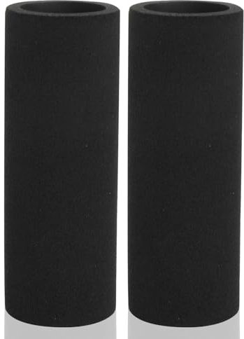 2 Piezas Cubre Puños Moto, Espuma Antideslizante para Motocicleta Cómoda Funda Agarre Manillar Espuma Agarre Cubre Anti Vibración, Diámetro Interior De 3,17 a 3,68 cm