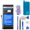 High Power Ersatzakku kompatibel mit Apple iPhone 13 Mini A2176, A2398, A2400, A2399 GLK-Technologies Battery accu 2650 mAh Akku inkl. Profi Werkzeug Set Kit NUE