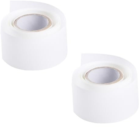 FOYTOKI 2pcs Nail Silk Wraps Self-adhesive Tape Nail Reinforce Wrap Silk Protector for Damaged Art Tools