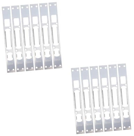 OSALADI 12pezzi Per Per Chiusura Cerniera Facile Installazione e Resistente Per