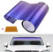 Autofenster Sonnenschutzfolie, 150cm x 20cm Fensterfolie Streifen Allmähliche Farbe Frontscheibe Folien, Auto Sonnenblende Fenster Solar Auto FrontscheibeTönungsstreifen Aufkleber (Lila)