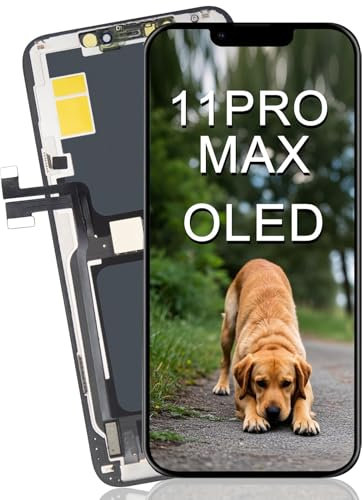 OLED Screen iPhone 11 Pro Max, Screen Replacement iPhone 11 Pro Max OLED for Model A2161, A2220, A2218