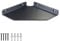 Corner Shelf Wall Mount, Corner Floating Shelves,Organizer, Organizer for TV Accessories, Speaker, Cable Box, Game Console, Storage for Bathroom Kitchen Living Room (Black, 6 inch corner shelves)